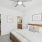 Bedroom with natural lighting and high ceilings