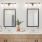 Spacious bathroom with ample lighting